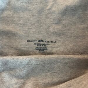 Brandy Melville Gray Priscilla Pants